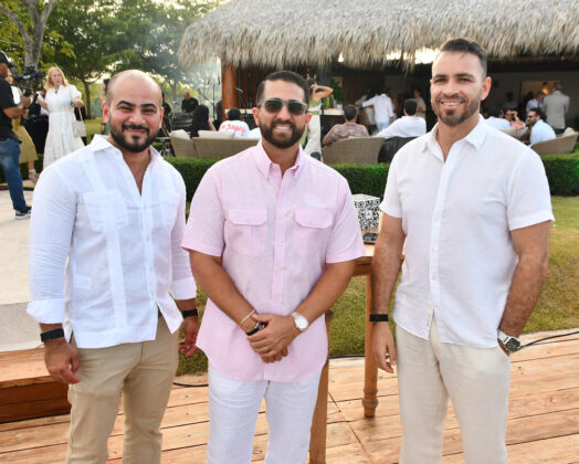 Albyk Pimentel, Gabriel Linares y Juan De Dios Cruz