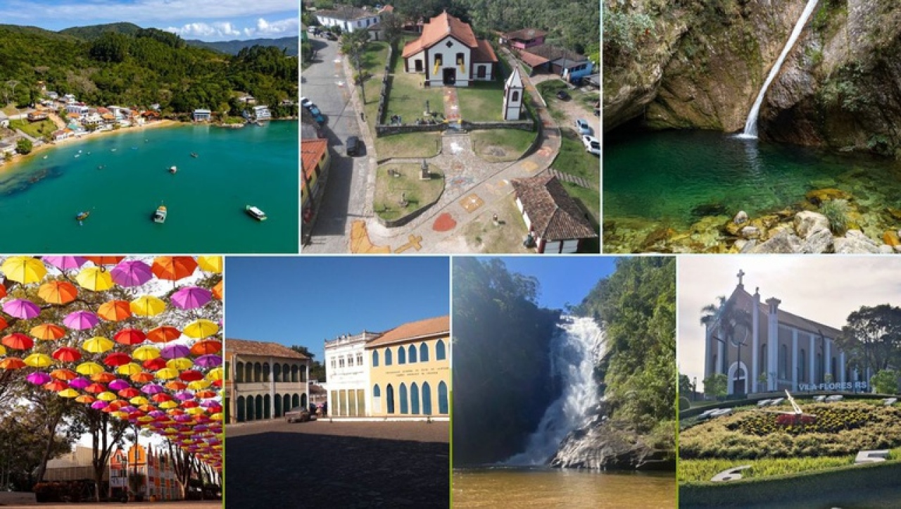 Araçá (SC), Conceição de Ibitipoca (MG), Delfinópolis (MG), Holambra (SP), Lençóis (BA), São José do Barreiro (SP) y Vila Flores (RS) fueron seleccionadas para representar a Brasil en el premio "Mejores Villas Turísticas" en 2026.