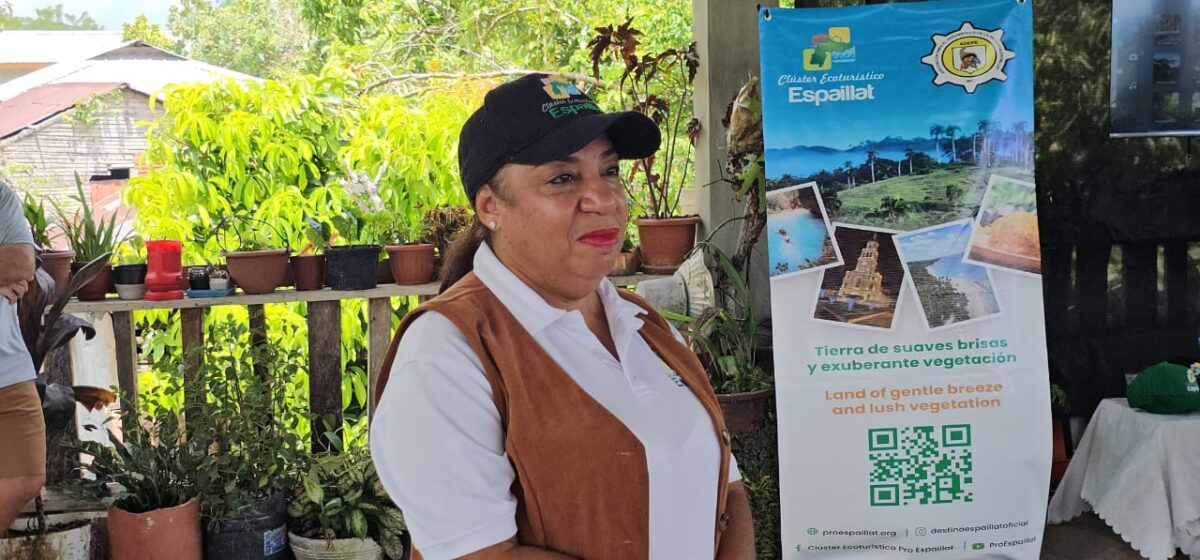 Rosa Anllela Rivas, directora ejecutiva Clúster Ecoturístico Espaillat