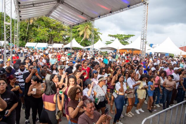 Vista del p&uacute;blico en una de las jornadas musicales del festival Saborea S&aacute;nchez.
