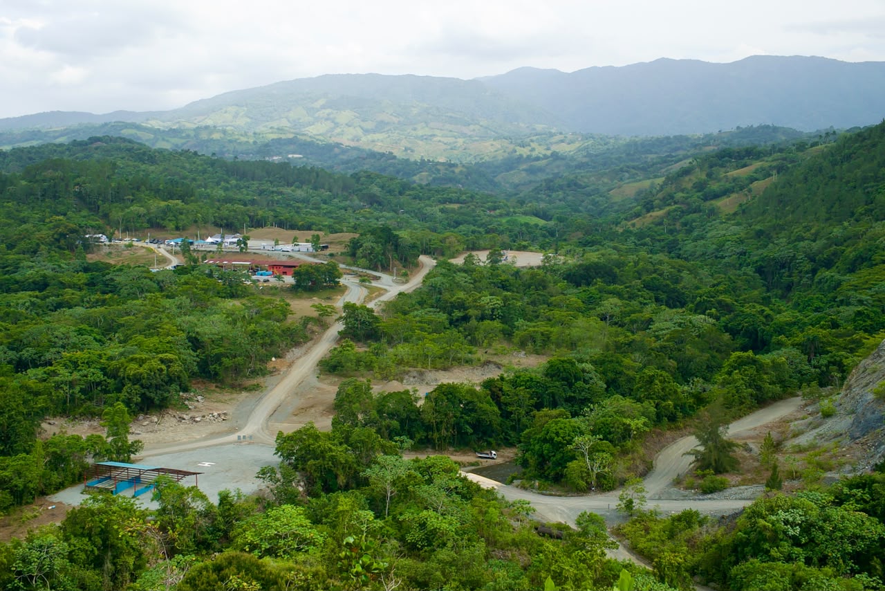 Vista general de la presa de Guagüi