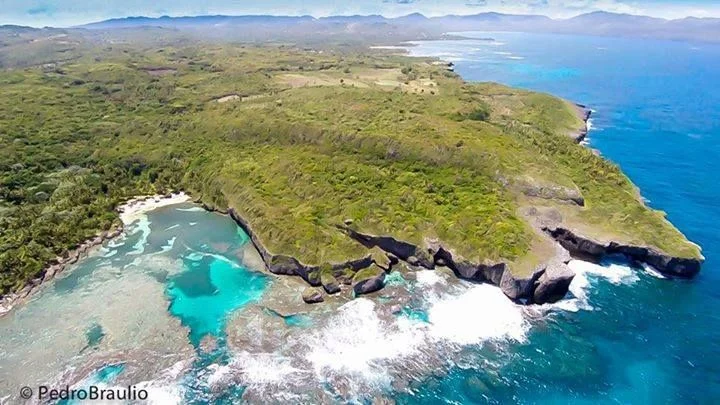 El Monumento Natural Cabo Samaná se ubica entre el extremo oriental de la playa Aserradero, rodea todo el Cabo Samaná y terminan en la zona de Quintana, representando una de las áreas de acantilados protegidos más bellas de la isla Española. Foto Pedro Braulio Intec.