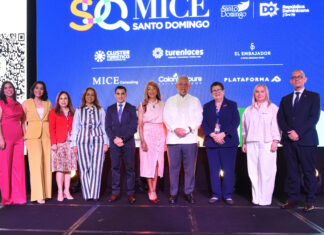 SDQ MICE 2026 abre la agenda internacional del turismo de reuniones para la capital dominicana Yudit García, Natanyi Cabrera, Fabeth Martínez, Aguie Lendor, Santiago González, Gina Eli, Roberto Henríquez, Elizabeth Tovar, Maria Grazia Battaglia y Ignacio Peñal