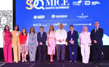 SDQ MICE 2026 abre la agenda internacional del turismo de reuniones para la capital dominicana Yudit García, Natanyi Cabrera, Fabeth Martínez, Aguie Lendor, Santiago González, Gina Eli, Roberto Henríquez, Elizabeth Tovar, Maria Grazia Battaglia y Ignacio Peñal