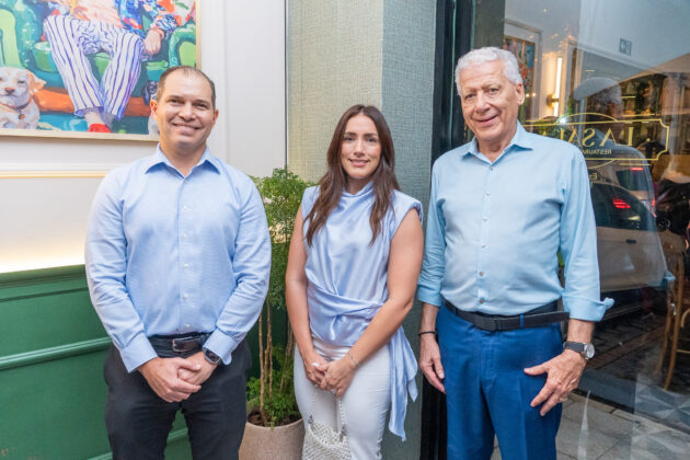 José Leyba, Paola Pimentel de Leyba y a Rafael Arias