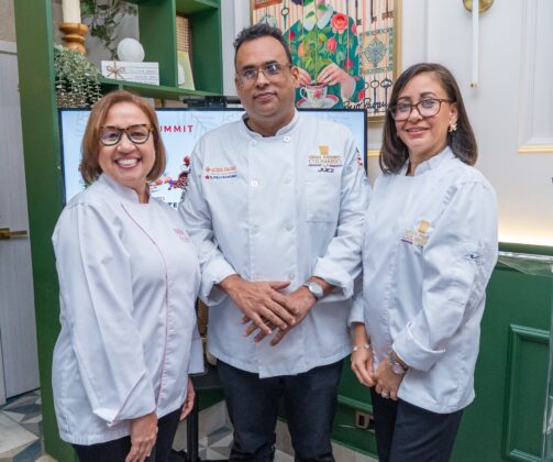 Milly Pimentel, Edgar Severino y Carolina Robiou