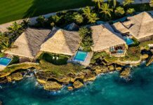 La Guía MICHELIN 2026 coloca a República Dominicana entre los referentes de la hotelería en el Caribe Bongalow frente a la playa del hotel Eden Roc Cap Cana