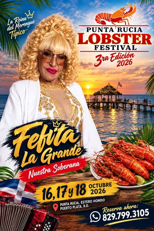 El Punta Rucia Festival de la Langosta estará dedicado a Fefita La Grande.