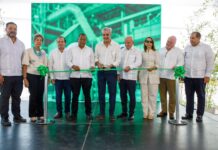 Puerto Plata inaugura moderna planta de valorización de residuos sólidos y relleno sanitario Presidente Luis Abinader encabezoo el corte de cinta que dejo inaugurada la obra.