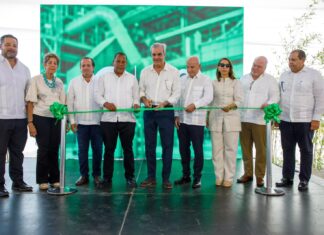 Puerto Plata inaugura moderna planta de valorización de residuos sólidos y relleno sanitario Presidente Luis Abinader encabezoo el corte de cinta que dejo inaugurada la obra.