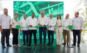 Puerto Plata inaugura moderna planta de valorización de residuos sólidos y relleno sanitario Presidente Luis Abinader encabezoo el corte de cinta que dejo inaugurada la obra.