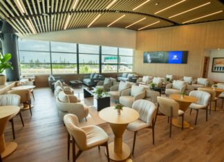 Banco Popular amplía Lounge Popular en el AILA con nuevo espacio para salida de pasajeros El servicio del Lounge Popular en el AILA ha recibido más de 400,000 pasajeros desde su apertura. Foto Banco Popular.