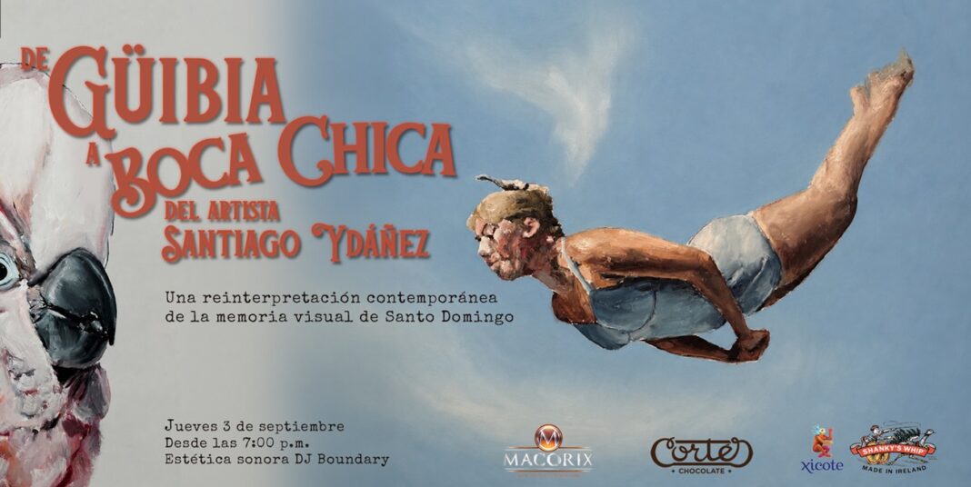 Una exposición del artista español Santiago Ydáñez recupera fotografías de la década de 1940 para convertirlas en una experiencia pictórica que conecta la memoria, el Caribe y el arte contemporáneo en la galería Lyle O. Reitzel Arte Contemporáneo, en la Torre Piantini de Santo Domingo. Foto: Lyle O. Reitzel