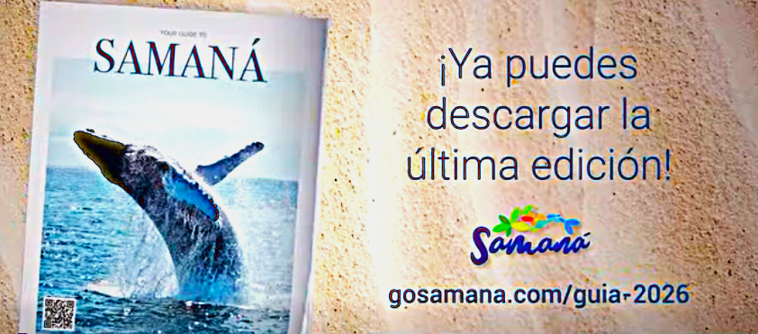 Go Samaná 2026-2027 consta de 52 páginas, un hermoso diseño, un contenido en inglés y español y será distribuida a nivel local y en las ferias turísticas internacionales donde participen República Dominicana y Samaná.