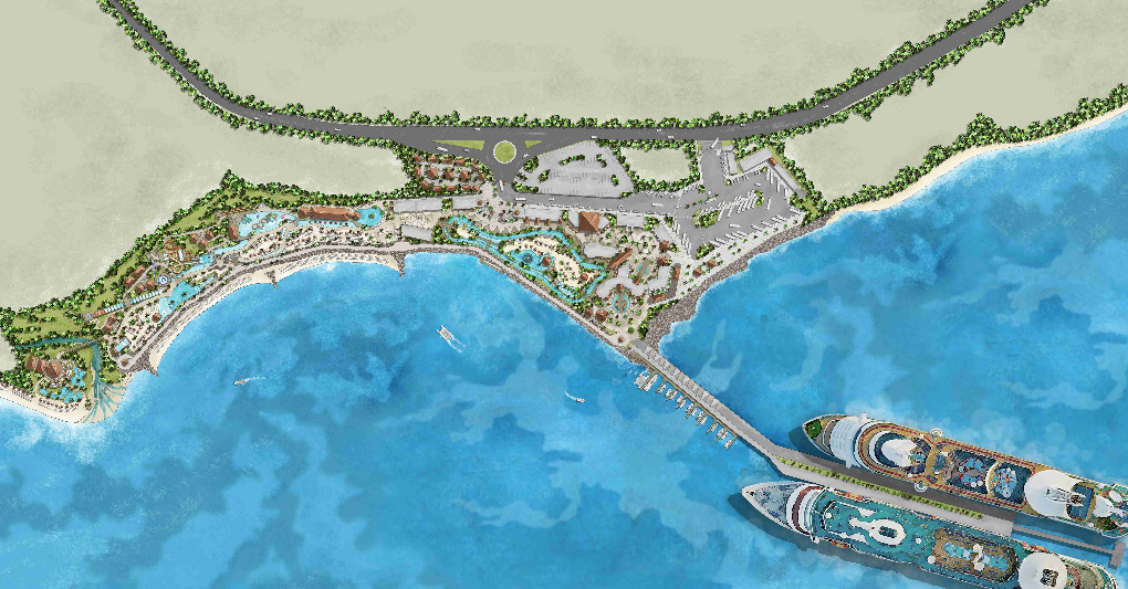 Visión de lo que será Port Samaná en Arroyo Barril. Imagen ITM Group 2