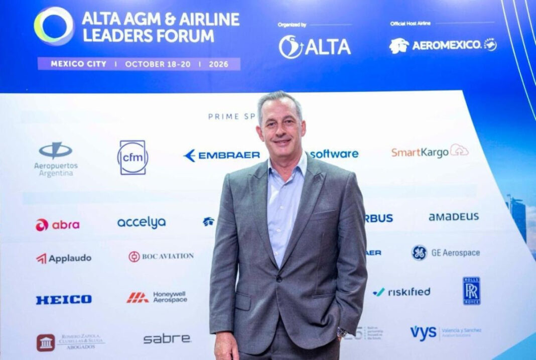 Andrés Conesa, CEO de Aeroméxico, asume la presidencia del Comité Ejecutivo de ALTA