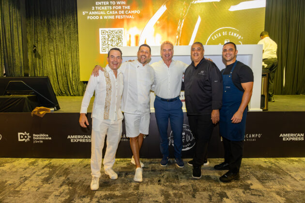 Carlos Calderon, JoeI Didori, Jason, Michael Mina, Gabriel Tejada.