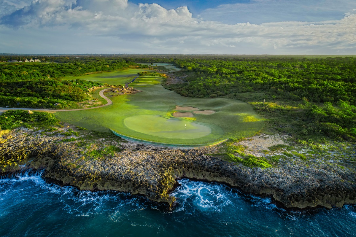 La elección de PGA Ocean’s 4 como sede el Dominican Republic Tour Championship presentado por Scotiabank constituye uno de los elementos centrales de la proyección del campeonato. Foto cortesía de PGAOceans4.