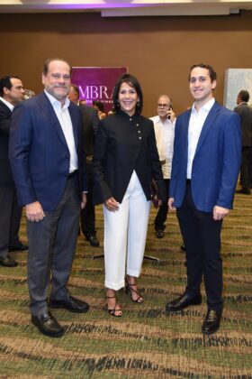 Julio Garc&iacute;a, Arlina Espaillat y &Aacute;lvaro Garc&iacute;a