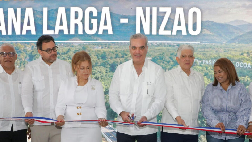 El presidente Luis Abinader inaugura carretera Nizao-Sabana Larga-Ocoa y fortalece conexión entre Cibao y Sur