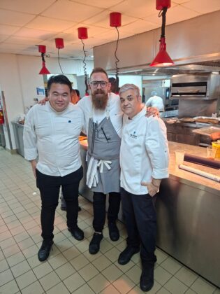 Osamu Roman, Adam Pawlak y Carlos Mardones (1)